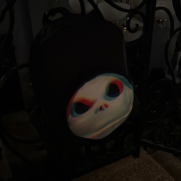 DISNEY XL JACK SKELETON BACKPACK THE NIGHTMARE BEFORE CHRISTMAS - Picture 5 of 5